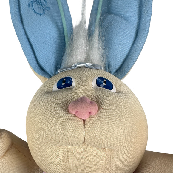Vintage Cabbage Patch Kids Bunny Bee Plush Toy Blue Pink Xavier Roberts Lot of 2 - Picture 4 of 12